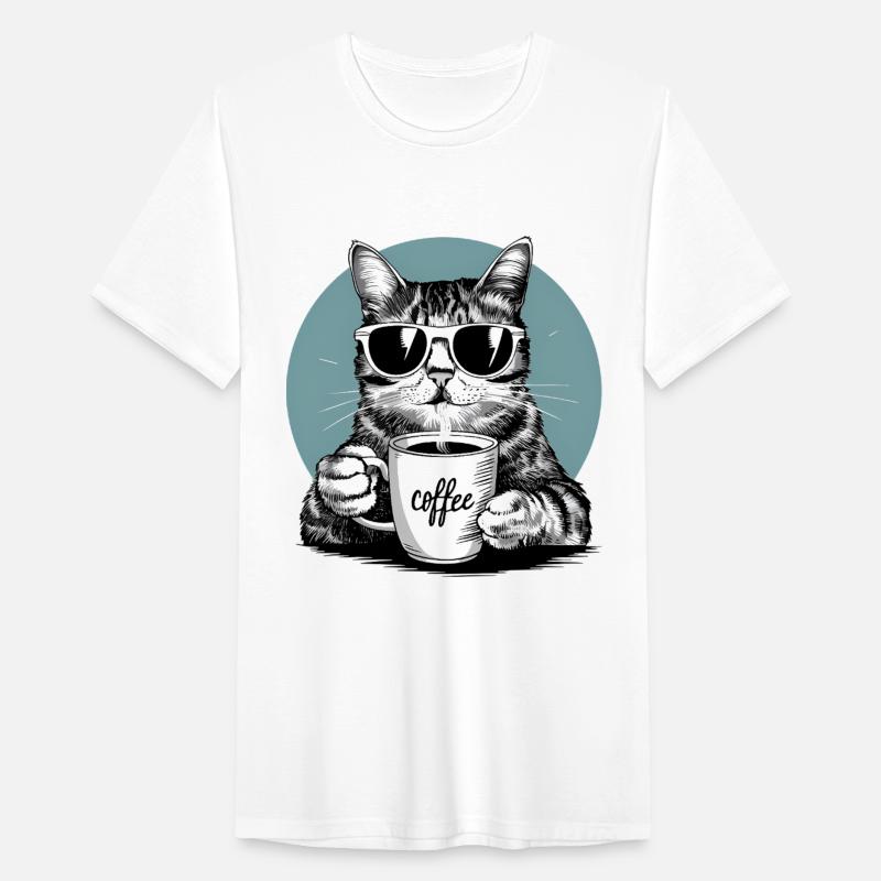 Cool Cat Mornings – Coffee, Shades & Attitude