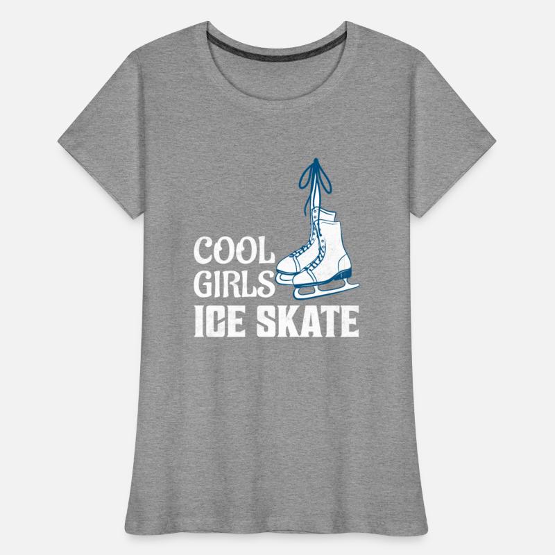 Cool Girls Ice Skate Figure Skater Skating
