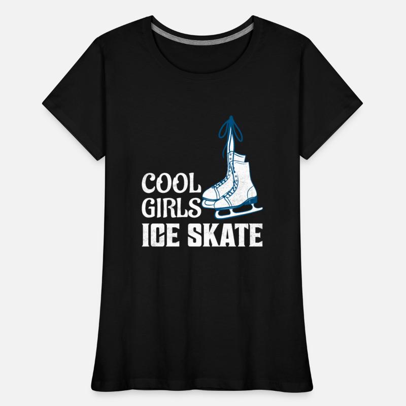 Cool Girls Ice Skate Figure Skater Skating