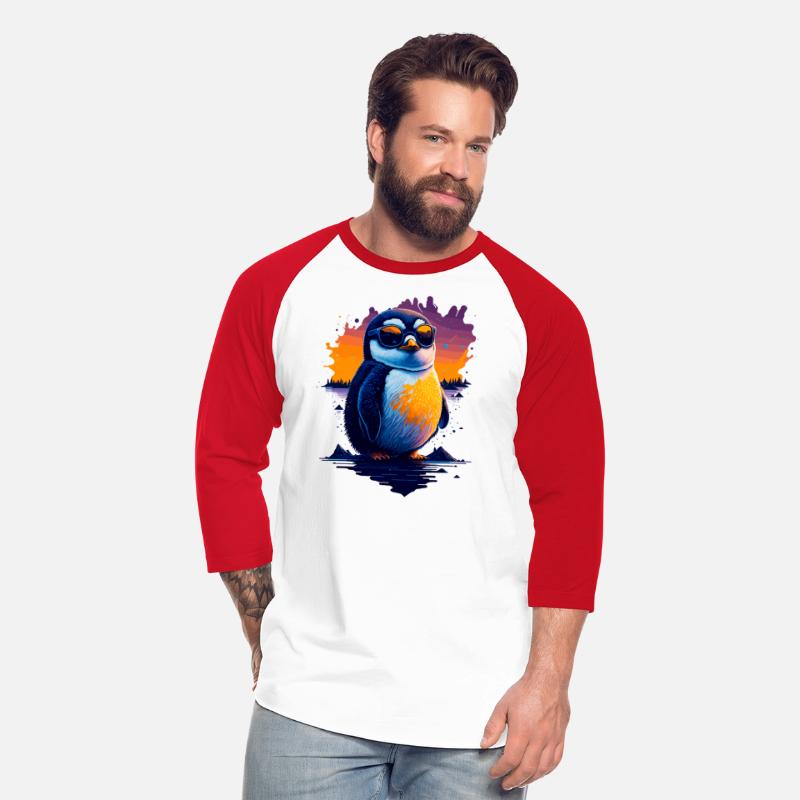 Cool Penguin with glasses