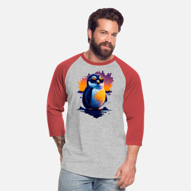 Cool Penguin with glasses