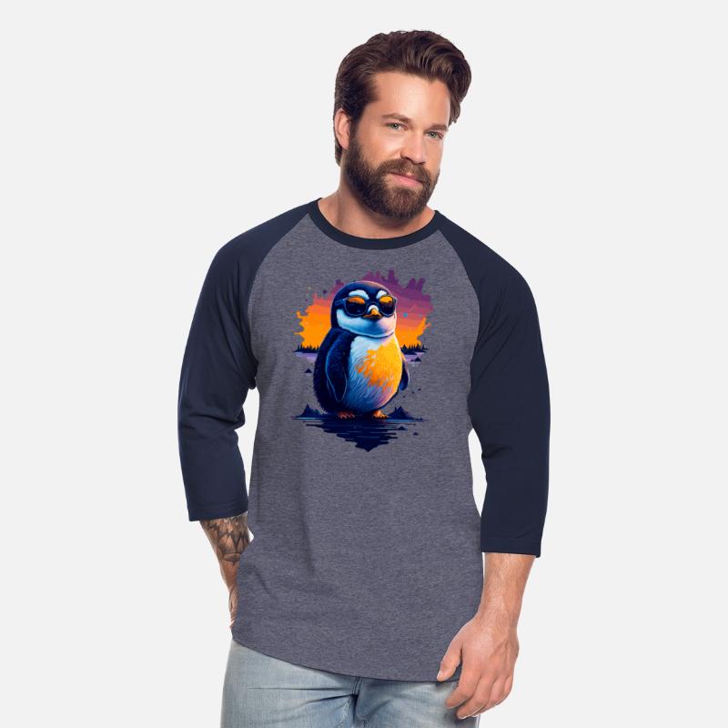 Cool Penguin with glasses