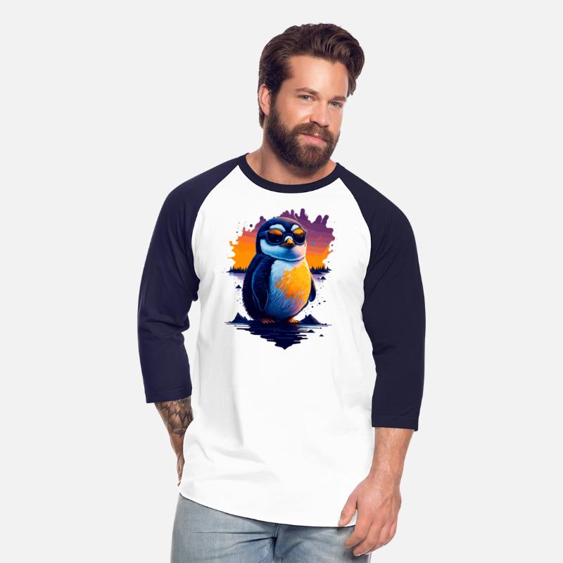 Cool Penguin with glasses