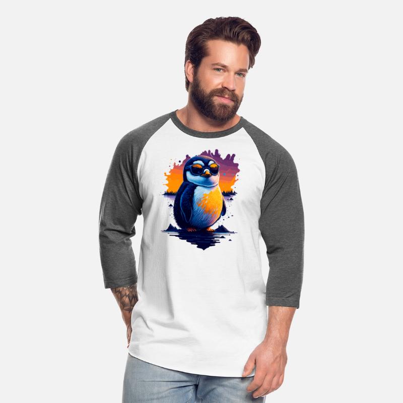 Cool Penguin with glasses