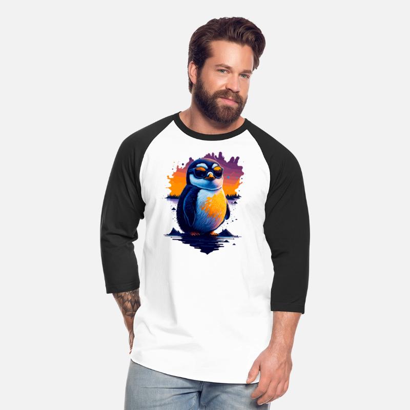 Cool Penguin with glasses