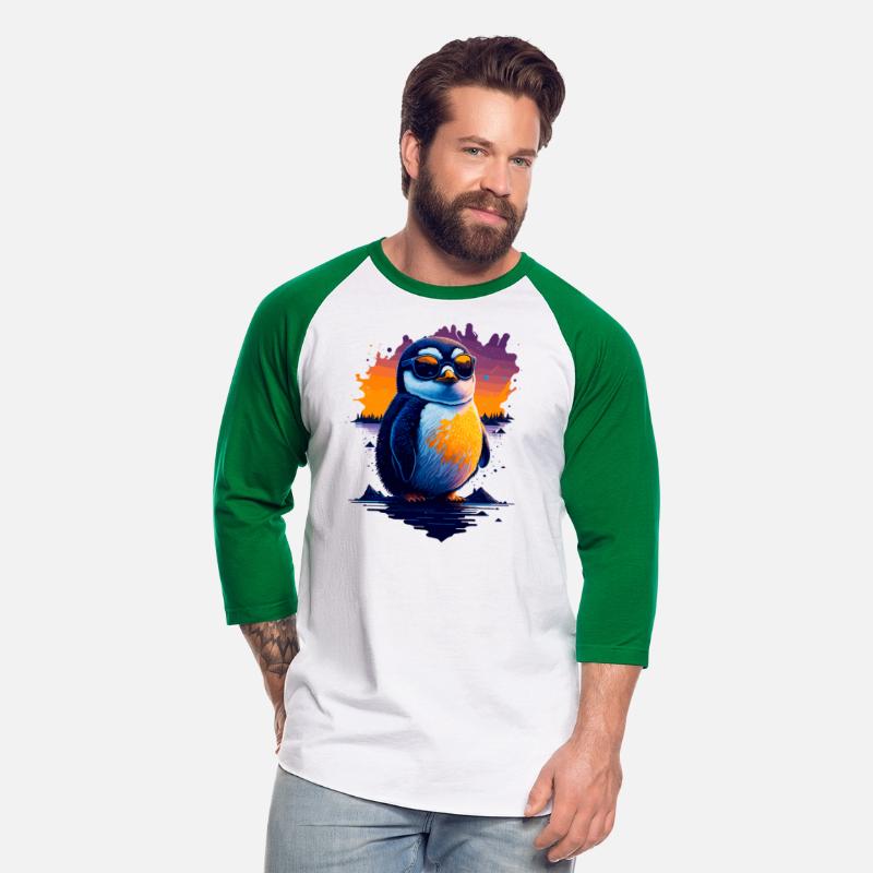 Cool Penguin with glasses