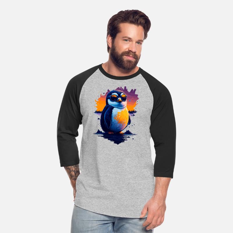 Cool Penguin with glasses