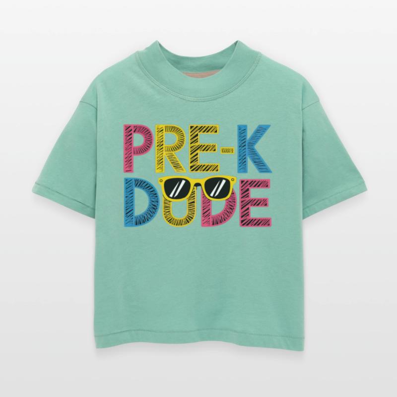 Cool Pre-K Dude with Stylish Shades