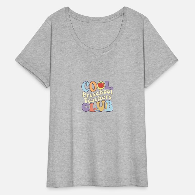 Cool Pre School Teacher Club Pke-K Vibes Teacher