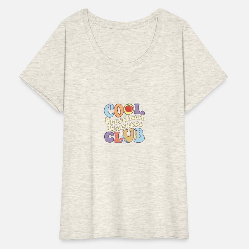 Cool Pre School Teacher Club Pke-K Vibes Teacher