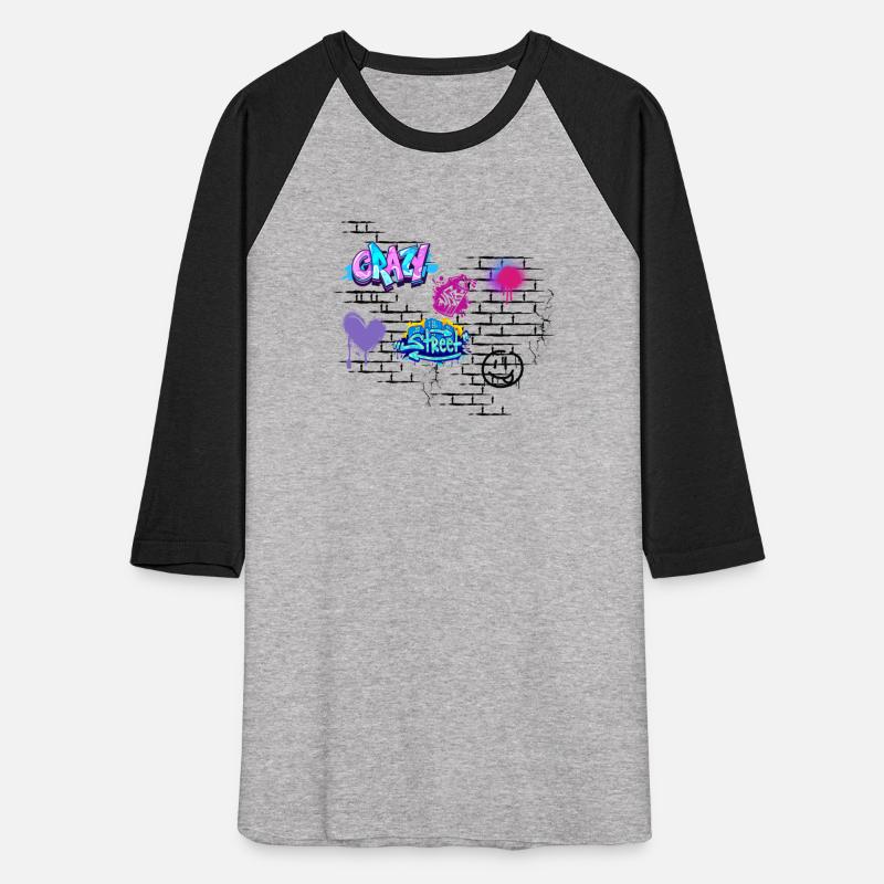 Crazy Street Graffiti on a brickwall