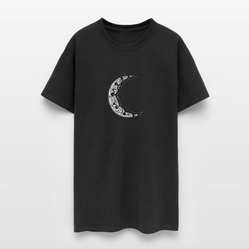 Crescent Moon Soft Grunge Goth Occult Gothic Aesth