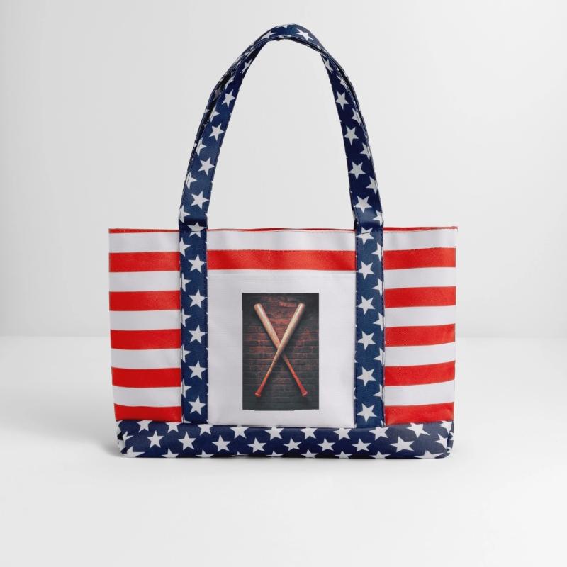 Crossed Bats on Brick Wall