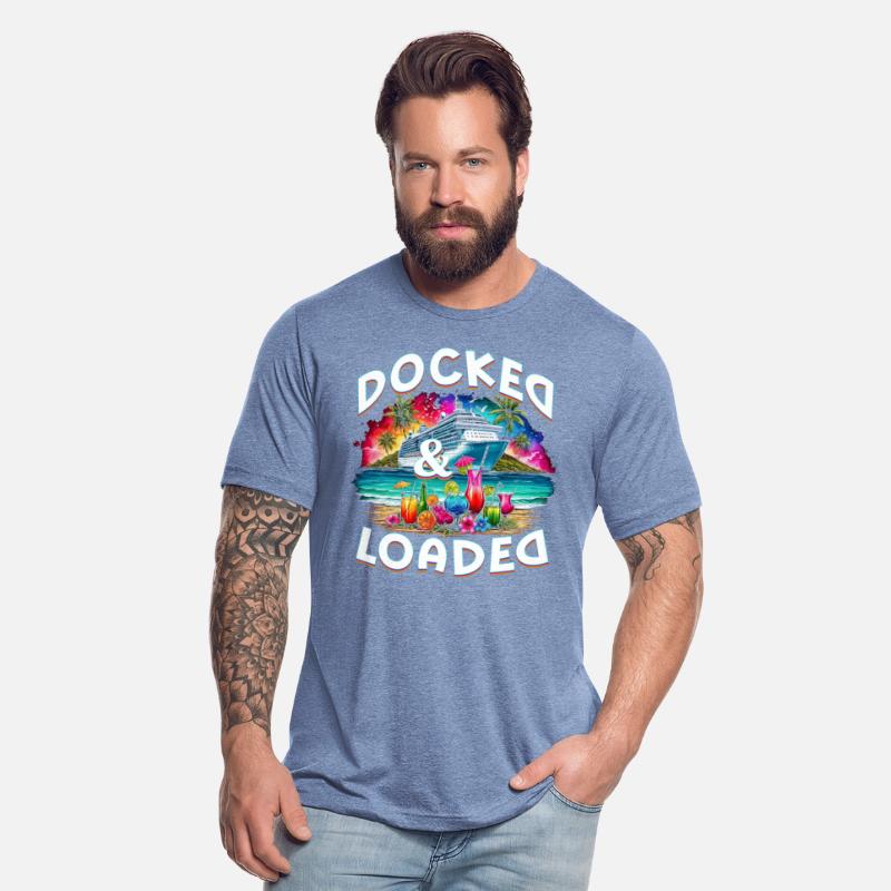 Cruise Ship Docked & Loaded