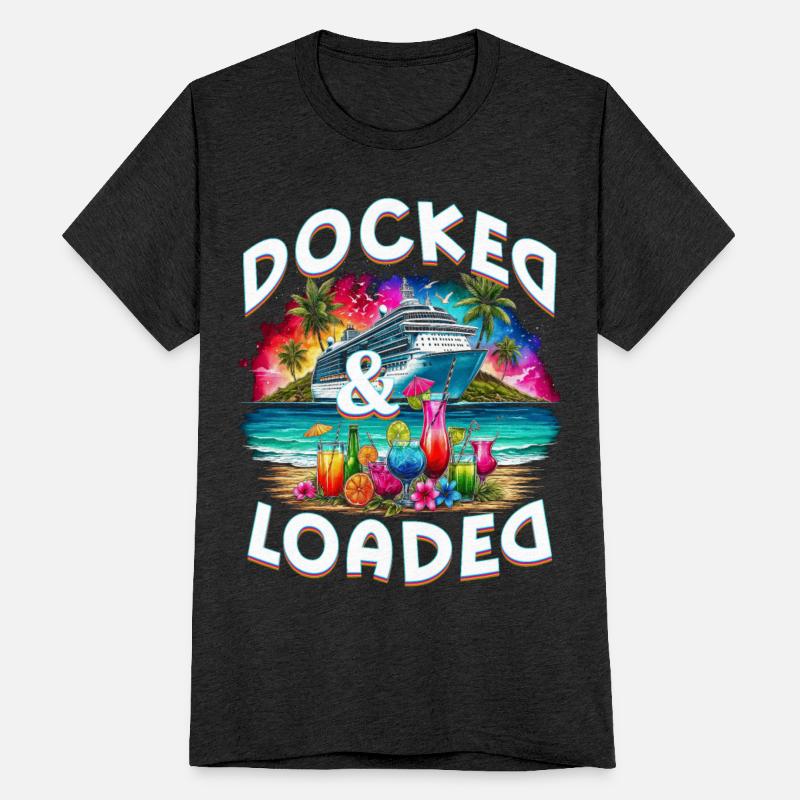 Cruise Ship Docked & Loaded