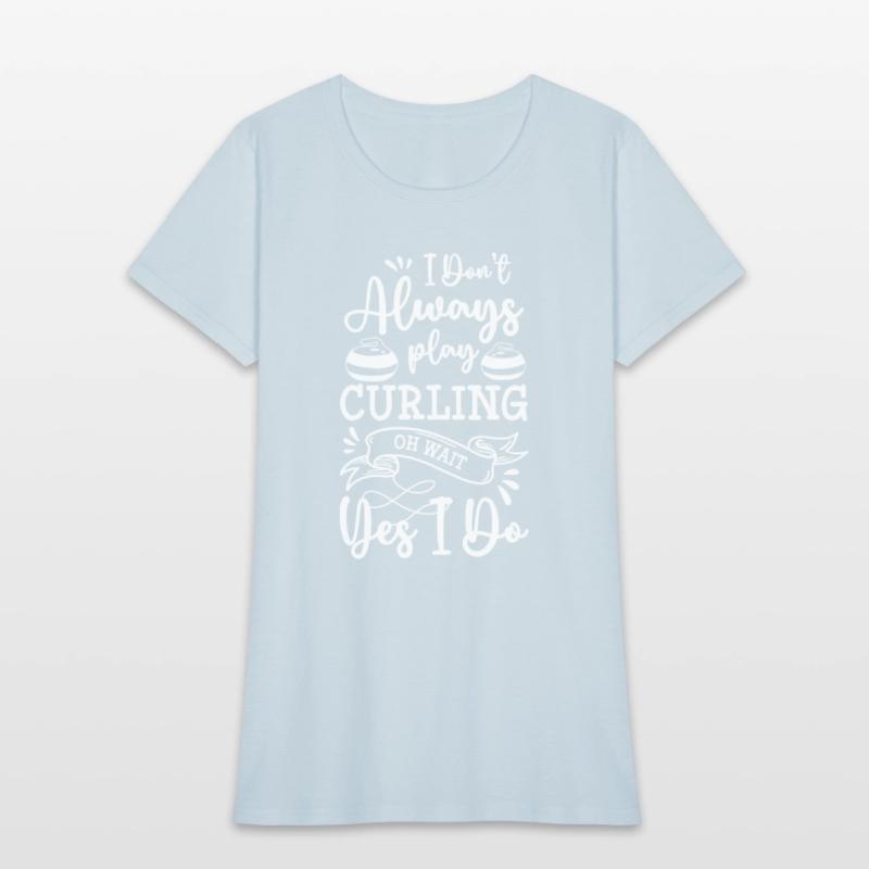 Curler Ice Cold Stick Sport Athlete