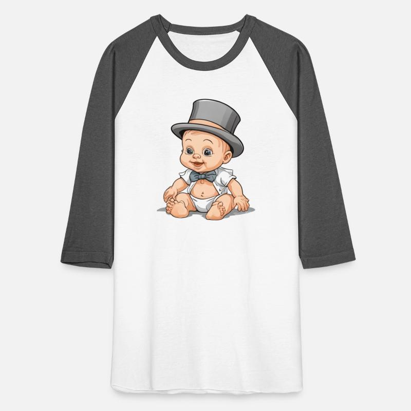 cute baby with a top hat