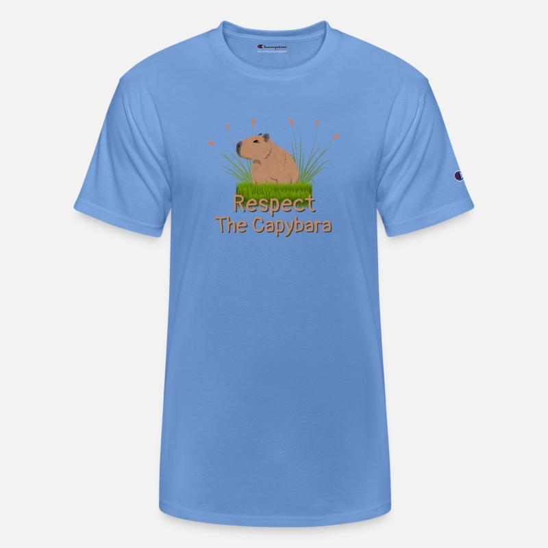 cute drawing of capybara the largest world rodent