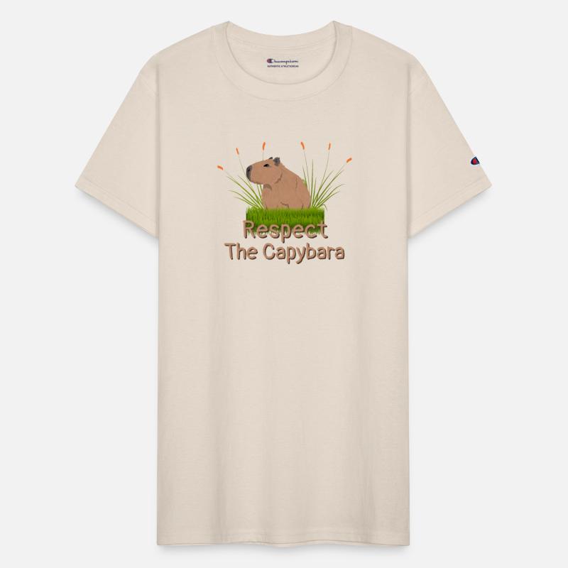 cute drawing of capybara the largest world rodent