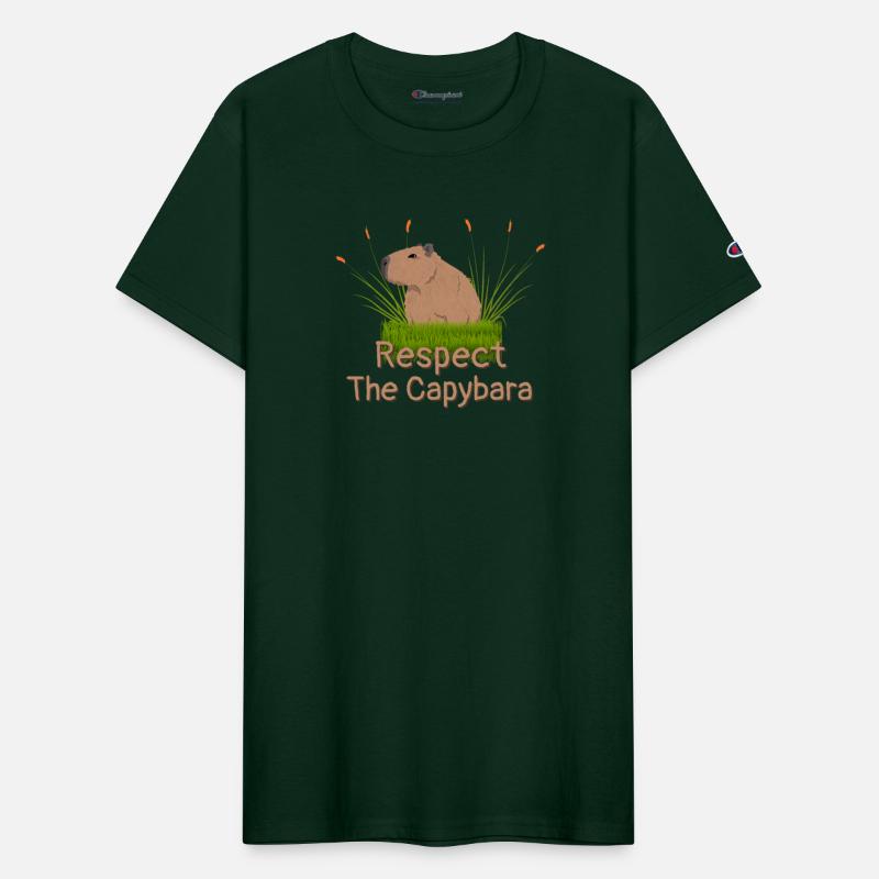 cute drawing of capybara the largest world rodent