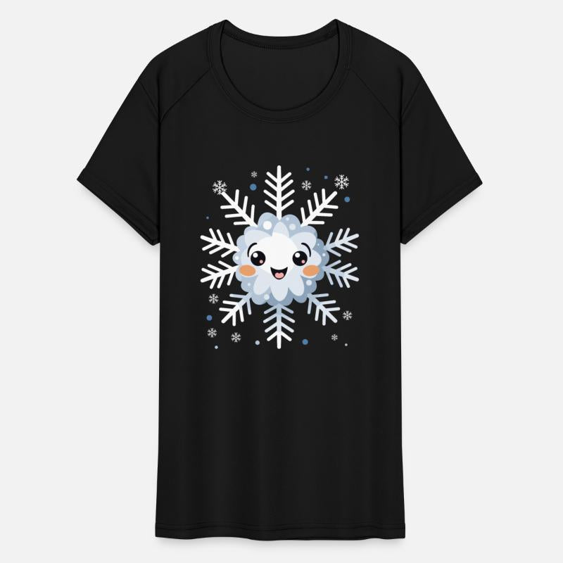 Cute Funny Snowflake Snow Winter Kawaii Gift