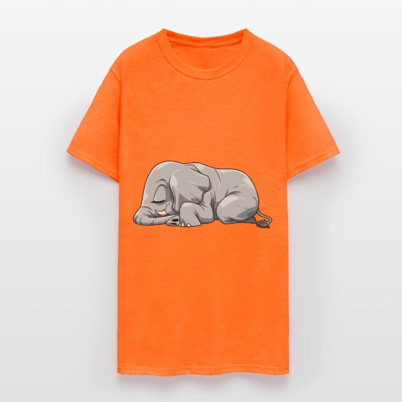 Cute Sleeping Elephant for a Elephant Lover