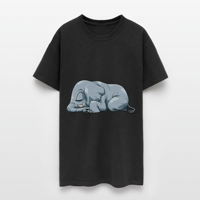 Cute Sleeping Elephant for a Elephant Lover