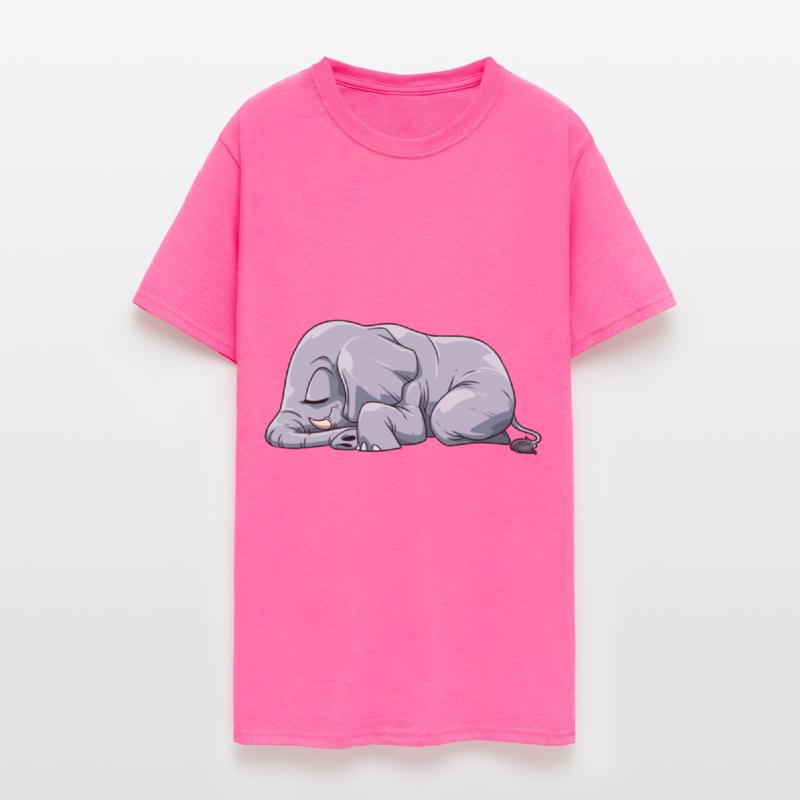 Cute Sleeping Elephant for a Elephant Lover