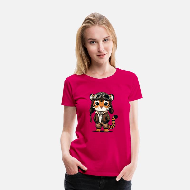 Cute Tiger Pilot