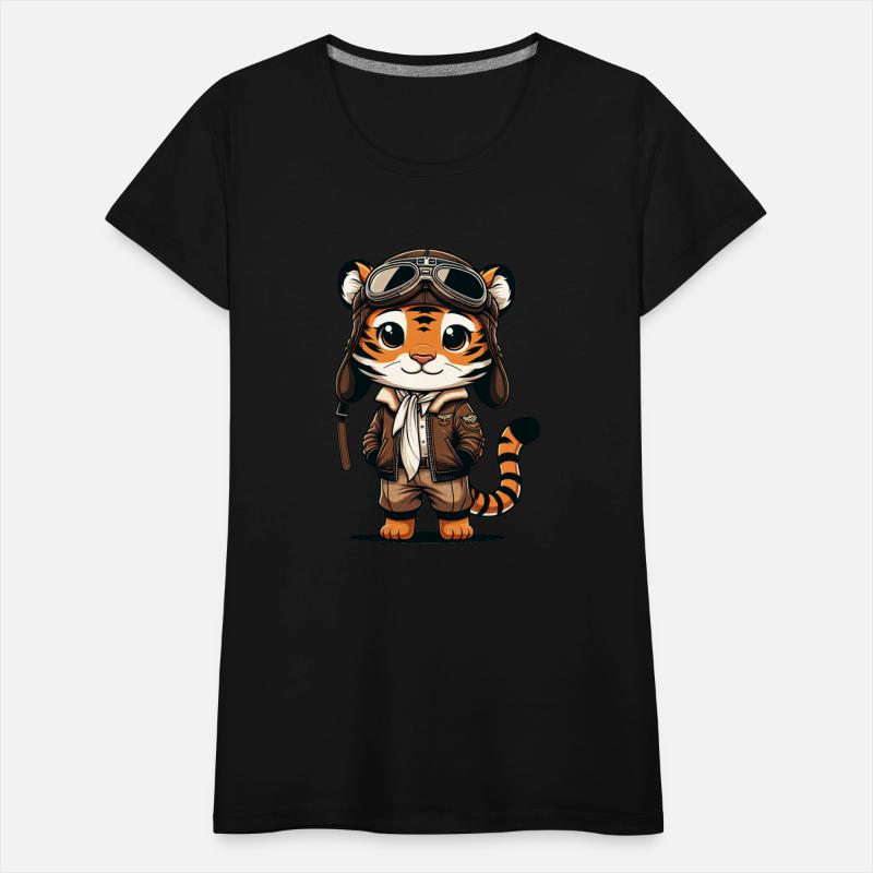 Cute Tiger Pilot