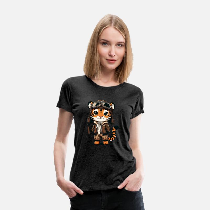 Cute Tiger Pilot