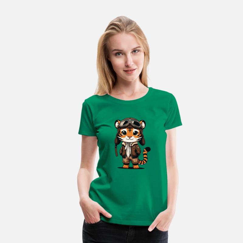 Cute Tiger Pilot