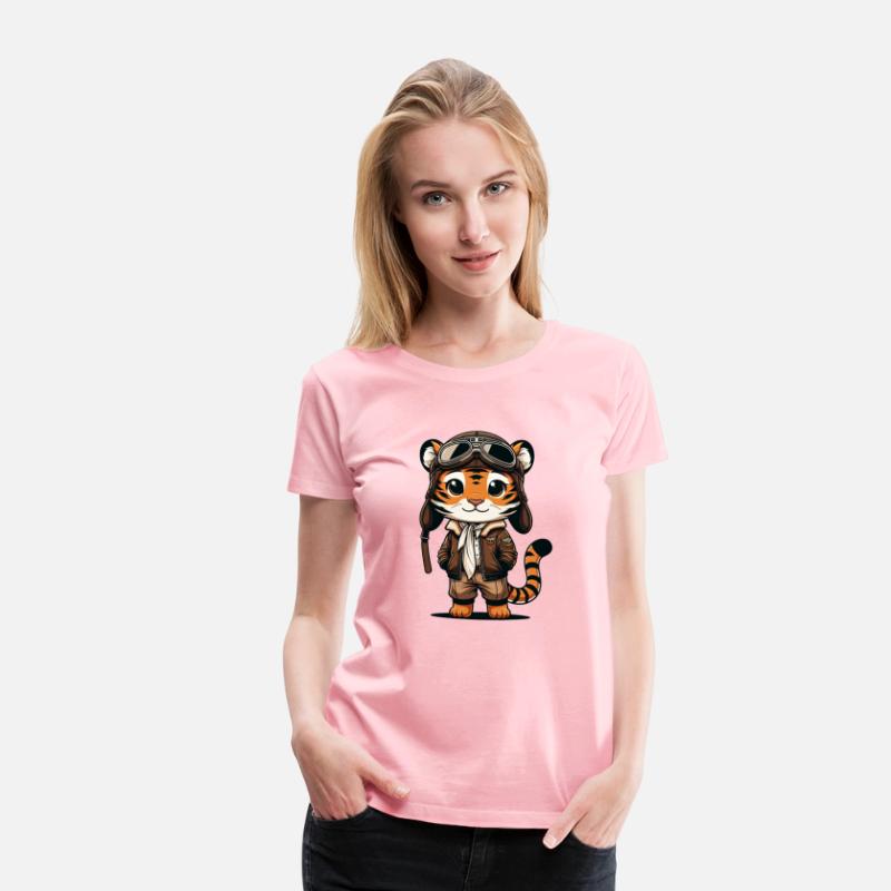 Cute Tiger Pilot