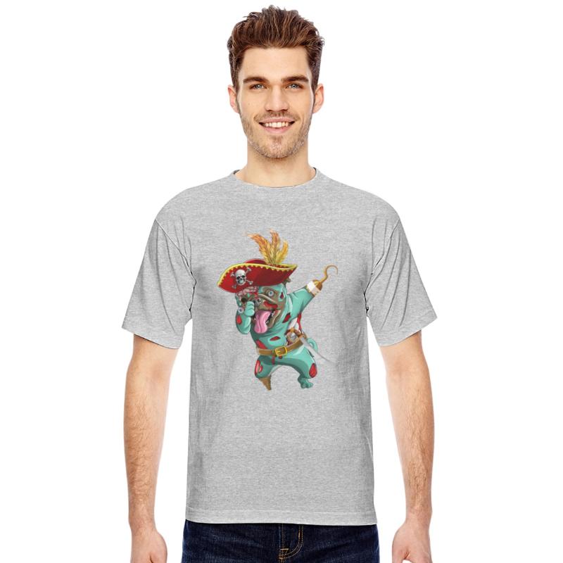 Dabbing Pirate Zombie Pug Cute Halloween Pugs