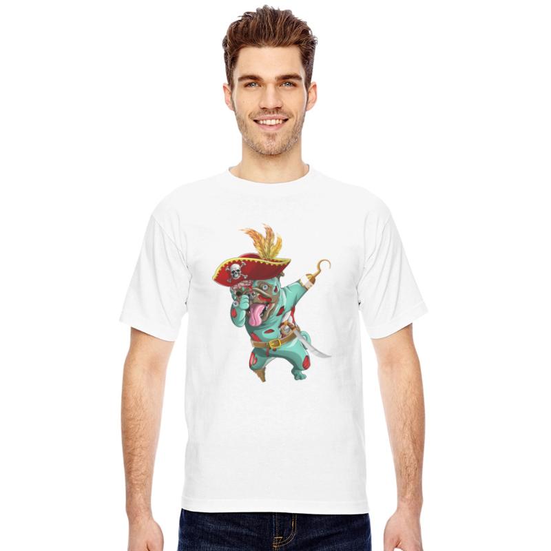 Dabbing Pirate Zombie Pug Cute Halloween Pugs
