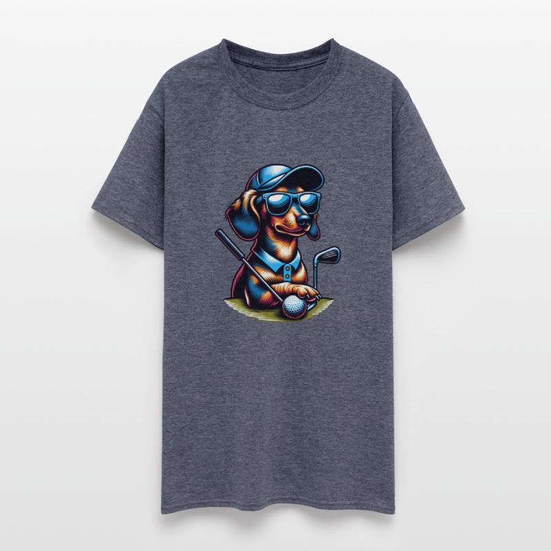 Dachshund Golfer Golf Course Dog Owner