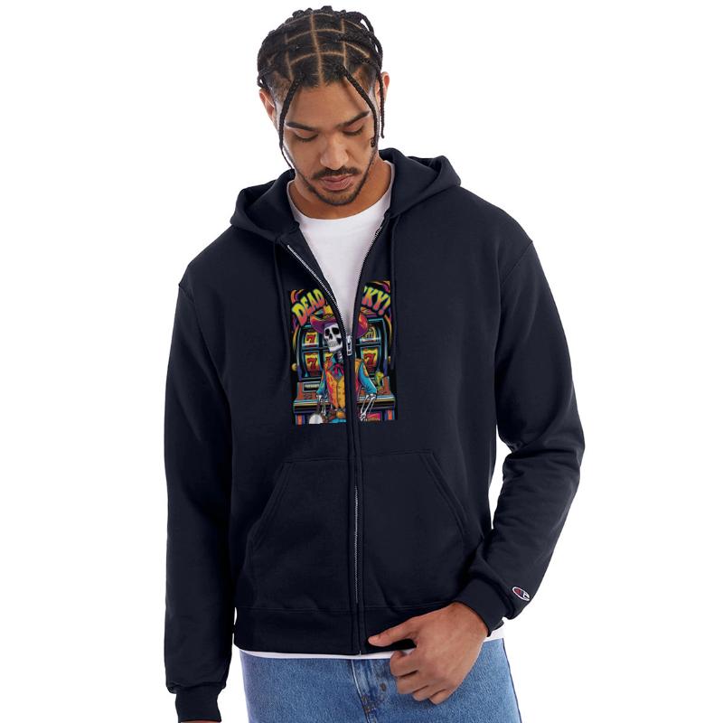 Dead Lucky – Neon Skeleton Cowboy at the Slots