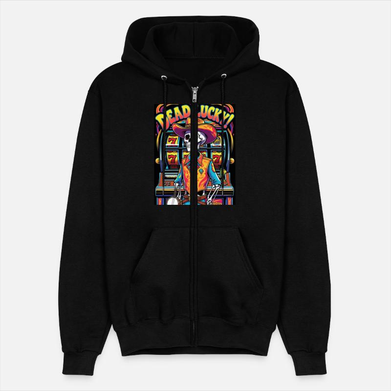 Dead Lucky – Neon Skeleton Cowboy at the Slots