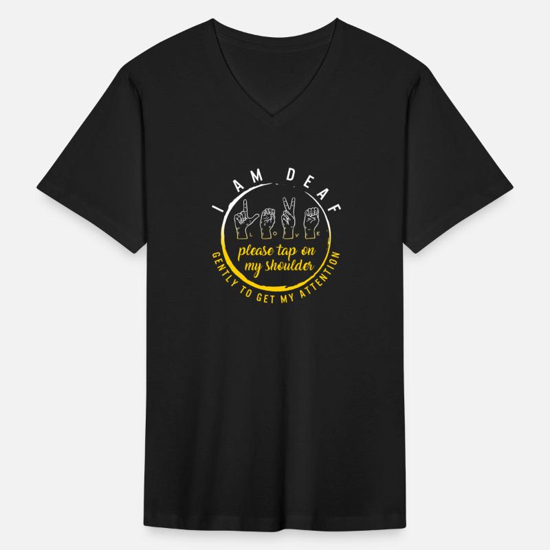 Deaf Awareness Month Shirt, I Am Deaf Tap My