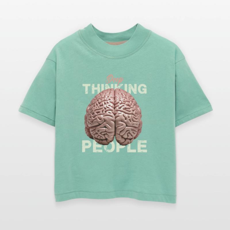 Deep Thinking People Large T-Shirt