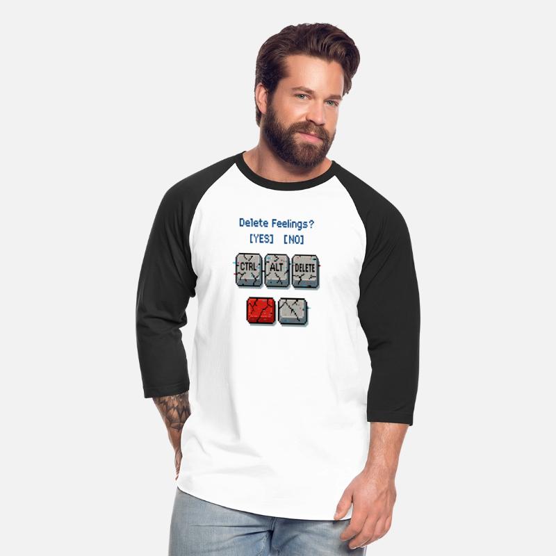 Delete Feelings Pixel Art Shirt