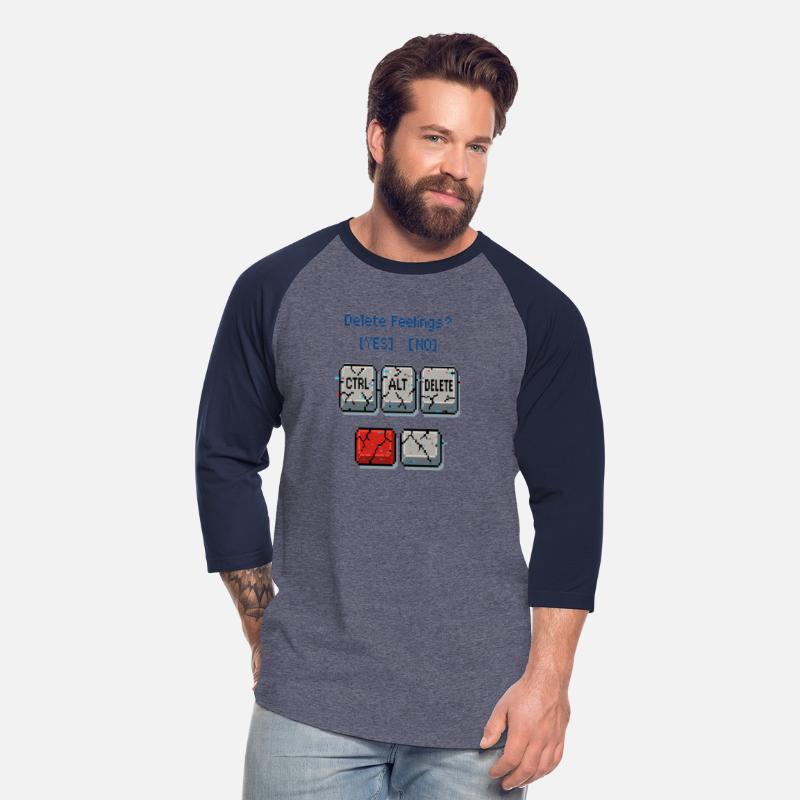 Delete Feelings Pixel Art Shirt