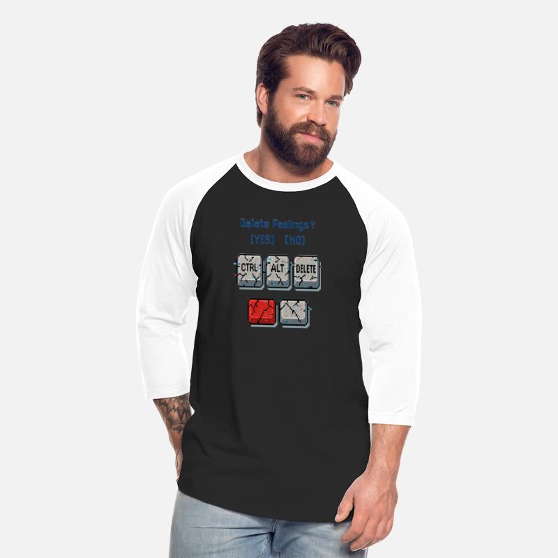 Delete Feelings Pixel Art Shirt