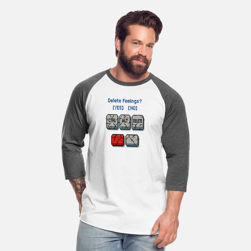 Delete Feelings Pixel Art Shirt