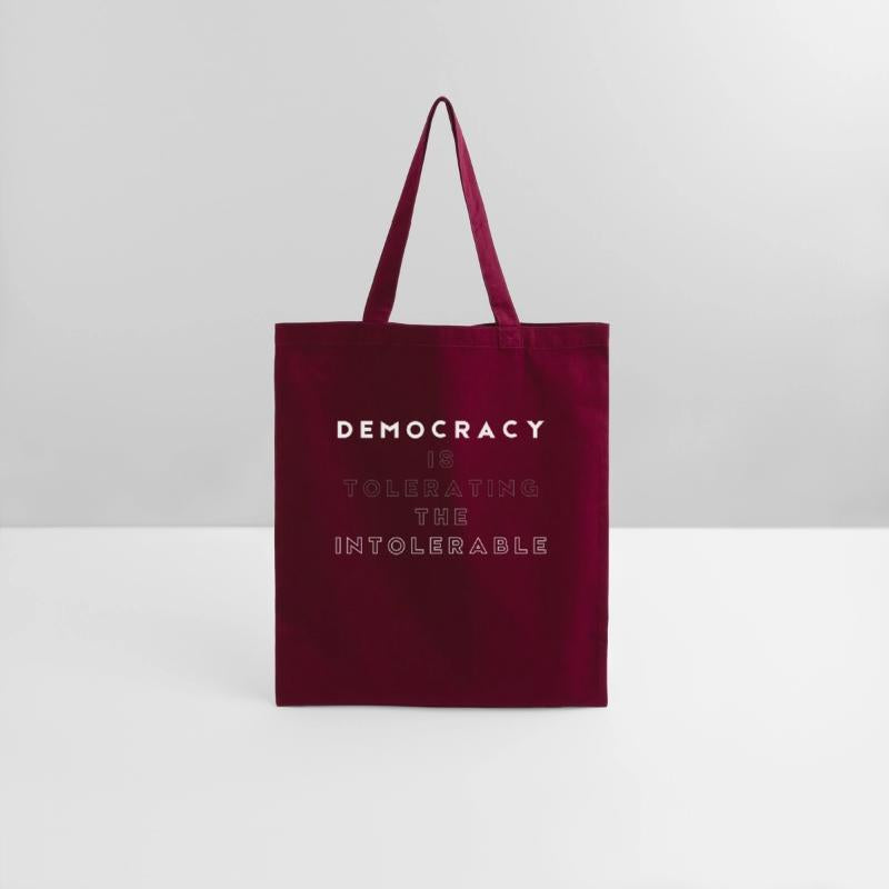 Democracy is tolerating the intolerable
