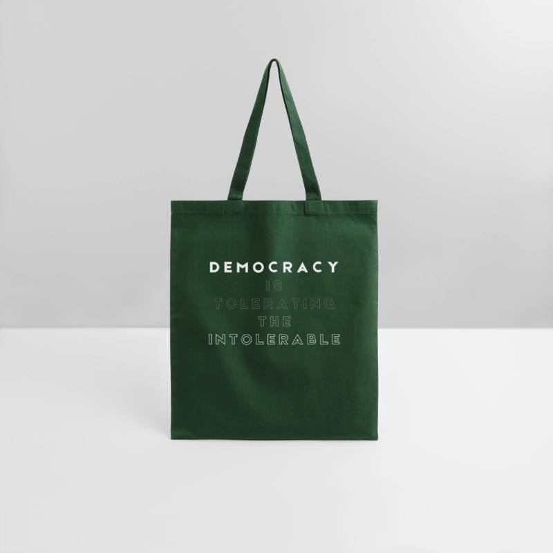 Democracy is tolerating the intolerable
