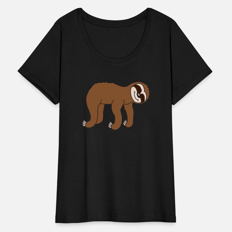 Design hanging lying sloth