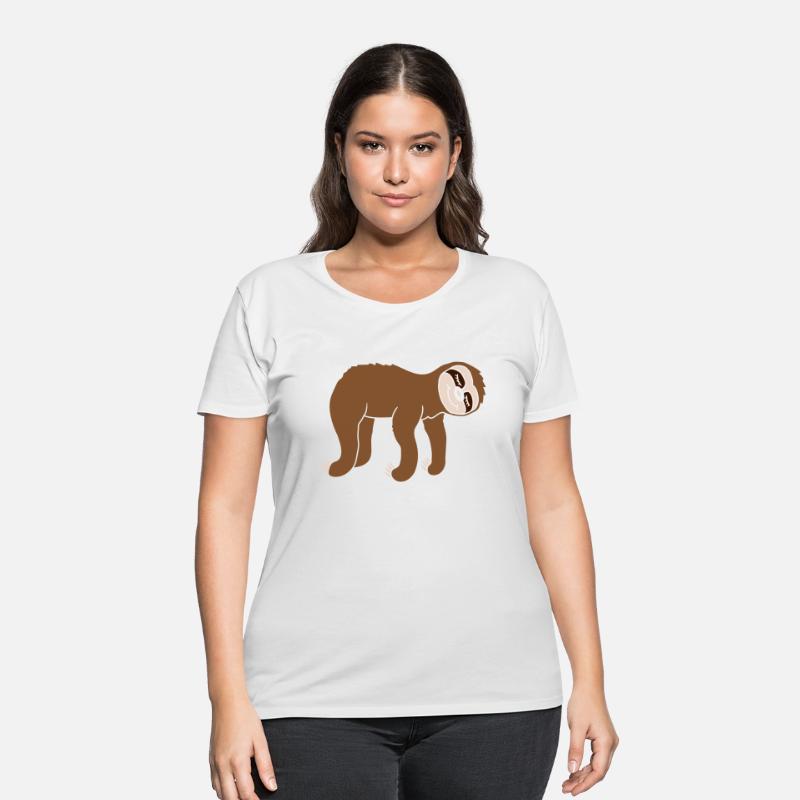 Design hanging lying sloth