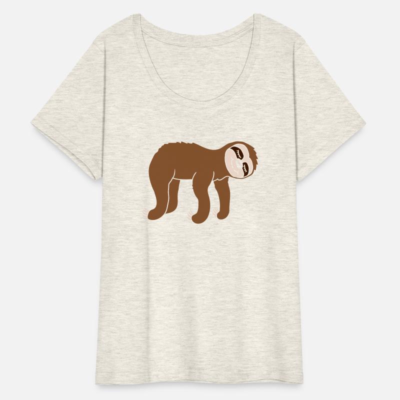 Design hanging lying sloth
