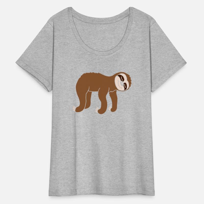 Design hanging lying sloth